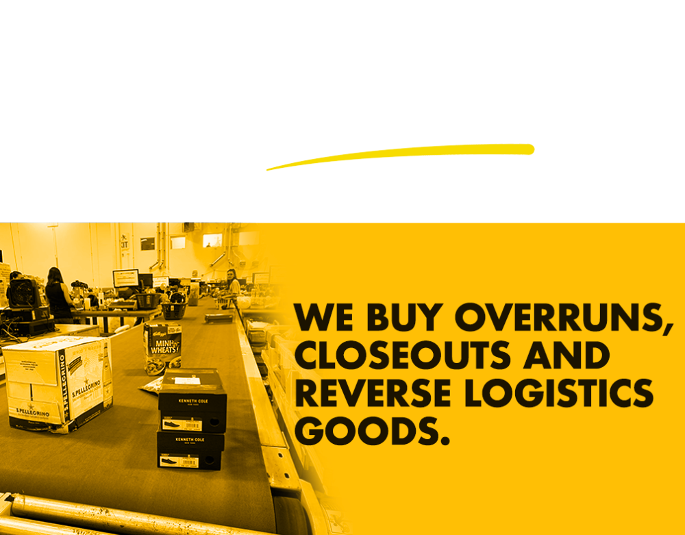 Big Box Outlet Store Reverse Logistics goods.