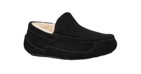 Black ugg loafers discount