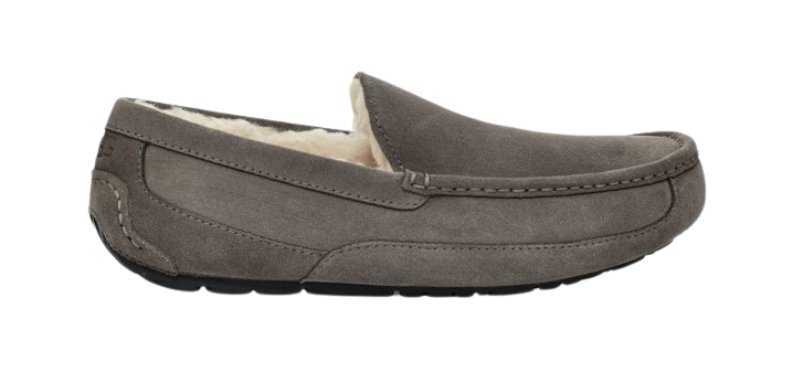 UGG Men's Ascot Moccasin Slippers - Grey (US 9)