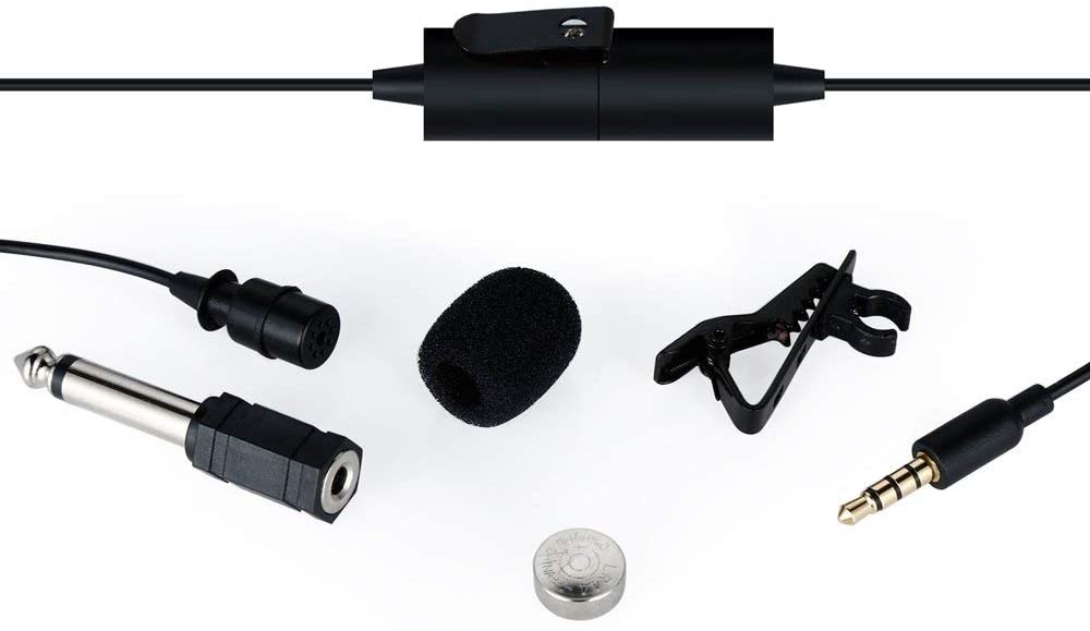 Industry Standard Sound LM100 Clip-on Lapel Microphone