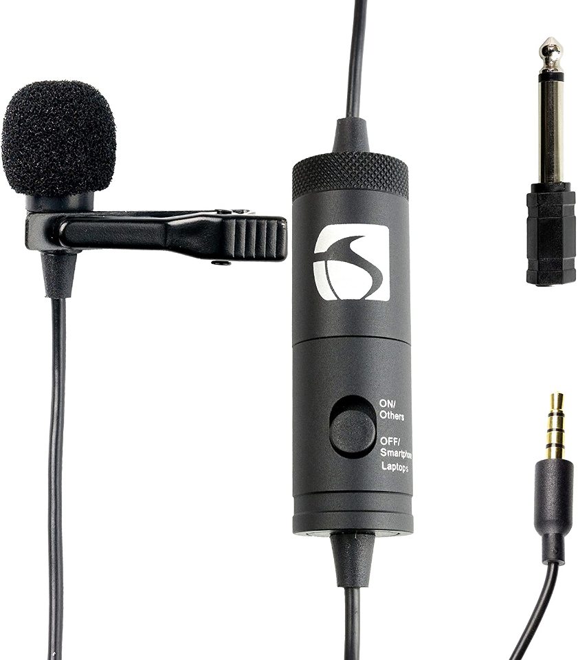 Industry Standard Sound LM100 Clip-on Lapel Microphone