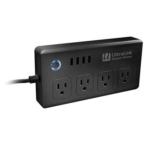 UltraLink 4-Outlet 4-USB Smart Surge Protector