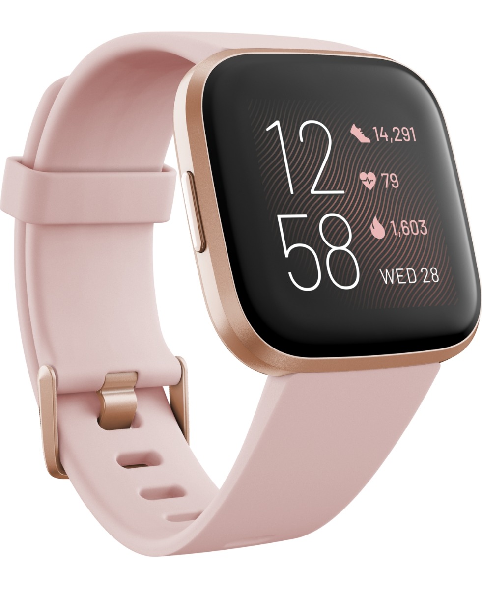 Fitbit Versa 2 (Copper Rose) Touchscreen Smart Watch 39mm