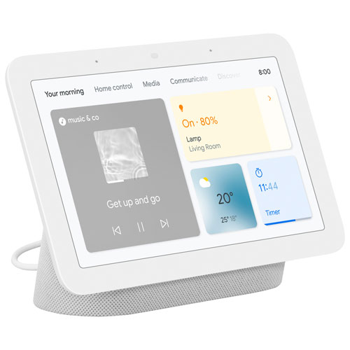 Google Nest Hub (2nd Gen) Smart Display with Google Assistant - Chalk