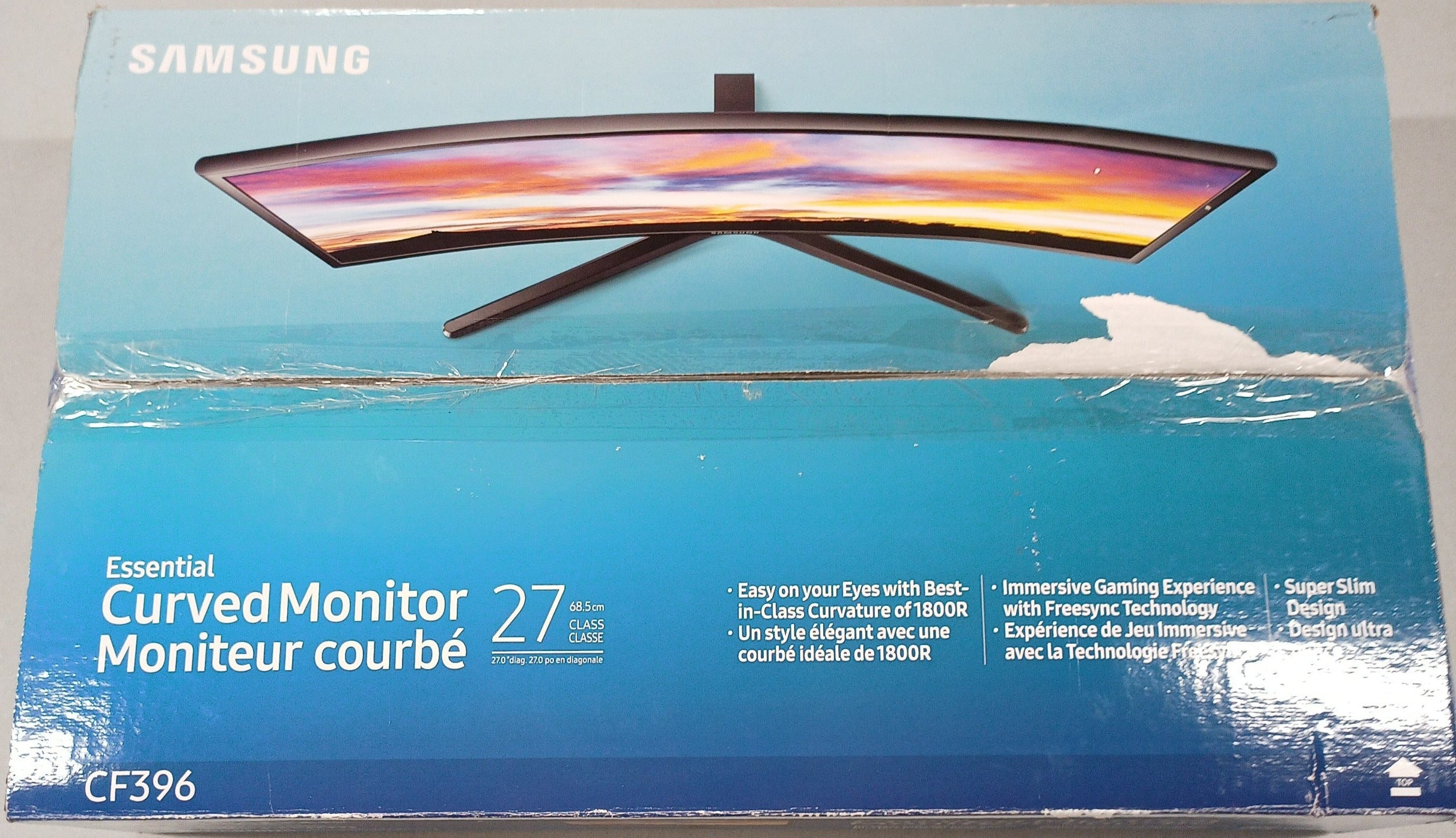 Samsung CF396 Series Super Slim Curved 27-inch Full HD 16:9 LED-Backlit Monitor