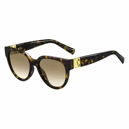 Givenchy 53mm Cat Eye Full Rim Sunglasses - Dark Havana