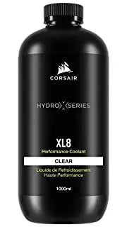 TWO PACK  - CORSAIR Hydro X Series XL8 CX-9060007-WW Performance Coolant 1L - Clear