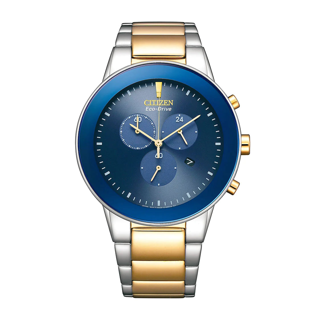 CITIZEN Eco-Drive Gents Watch Blue Dial (AT2244-84L)