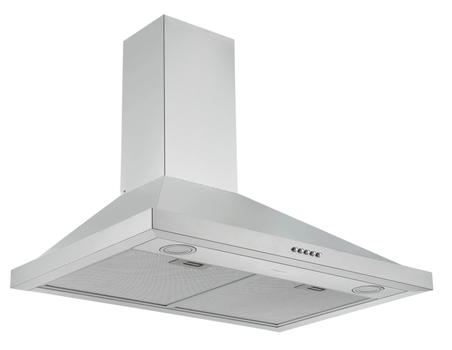 Ancona AN-1577 30 in. Convertible Stainless Steel Wall-Mounted Pyramid Range Hood