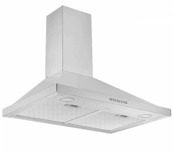 Ancona AN-1161 30 in. Stainless Steel Convertible Wall-Mounted Pyramid Range Hood