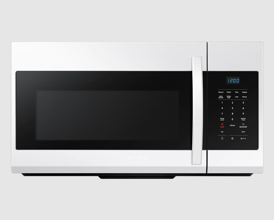 Samsung 1.7 cu.ft. Over-the-Range Microwave with 300 CFM (ME17R7021EW)
