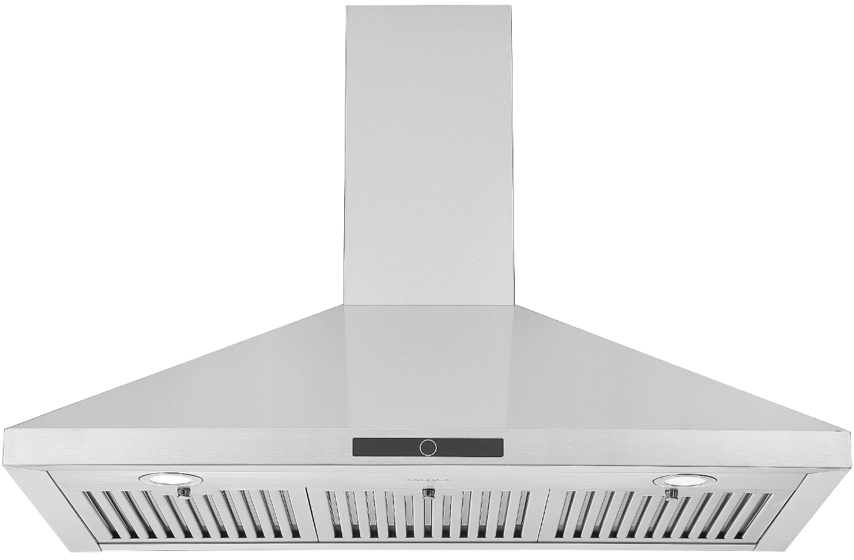 Ancona AN-1543 36 in. Stainless Steel Convertible Wall-Mounted Pyramid Range Hood