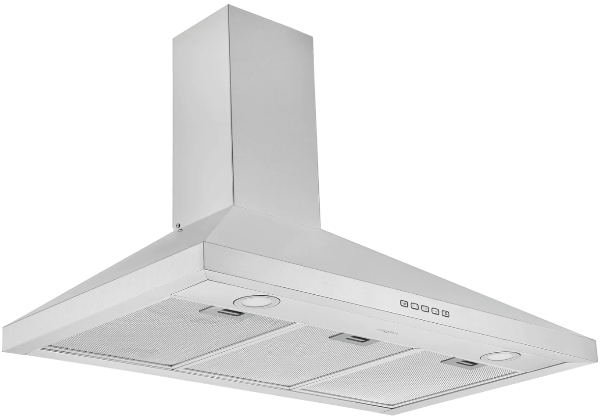 Ancona AN-1545 36 in. Stainless Steel Convertible Wall-Mounted Pyramid Range Hood