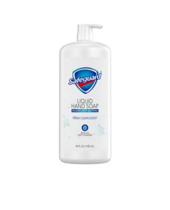 Super Safeguard Liquid Hand Soap Micellar Deep Cleaning 40oz