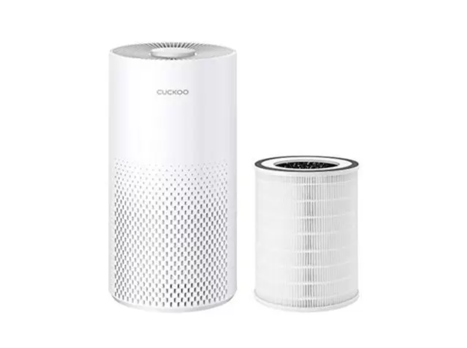 CUCKOO - Air Purifier with Additional 3-Stage H13 True HEPA Filter CAC-IO510FW