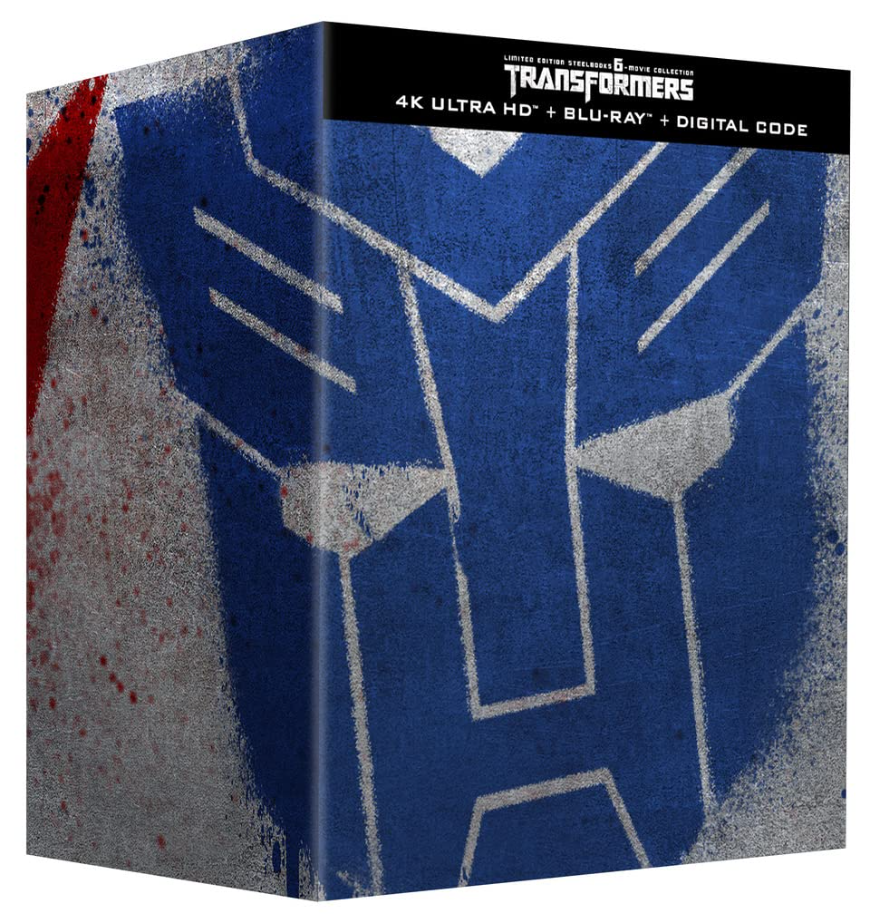 Transformers Limited Edition Steelbook 6-Movie Collection