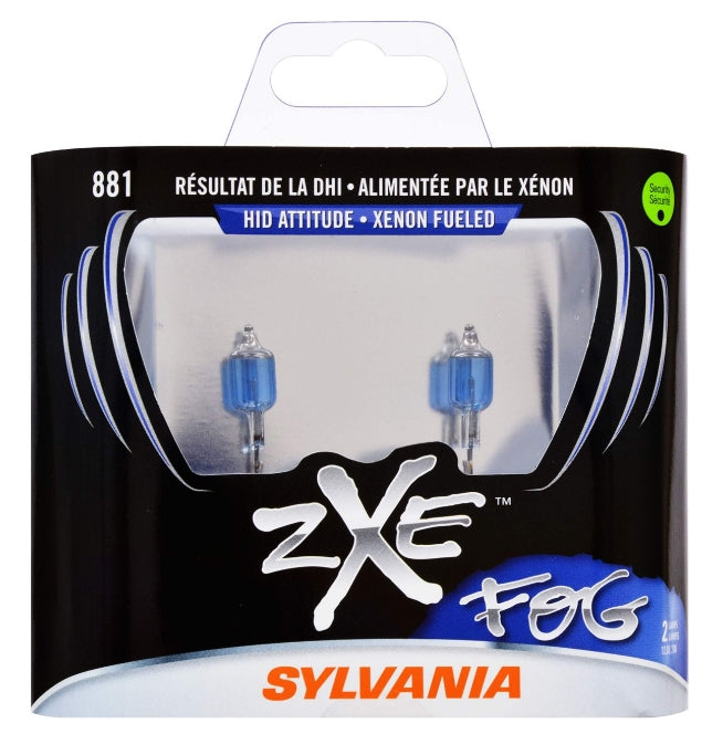 Sylvania 881 SilverStar zXe Headlight Bulb, 2-pk