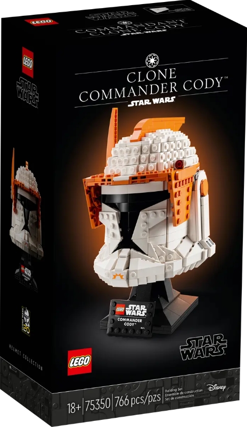 LEGO Star Wars Clone Commander Cody Helmet 75350 Collectible