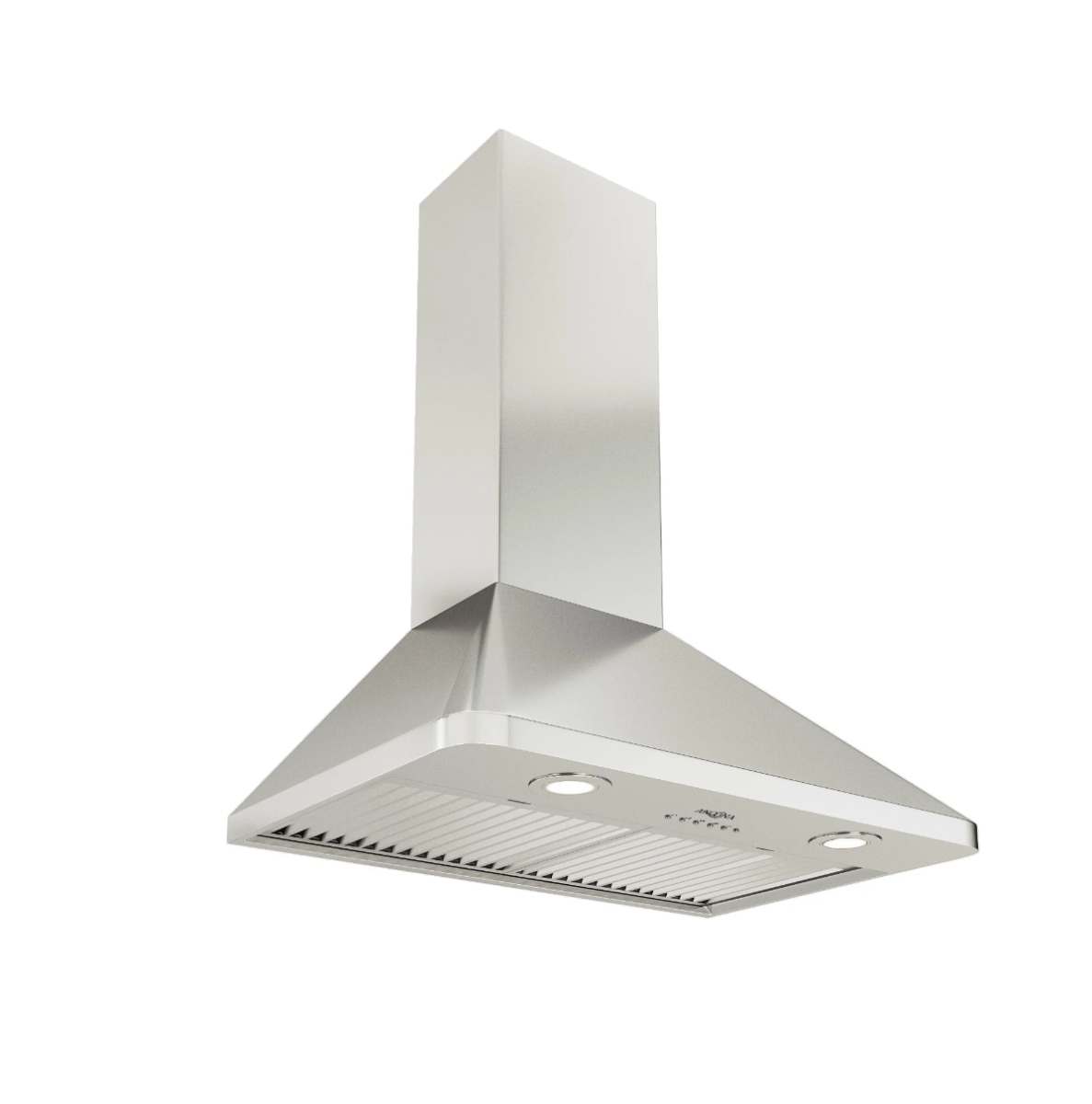 Ancona AN-1196 WPR630 30" 600 CFM Ducted Wall Mount Range Hood in Stainless Steel