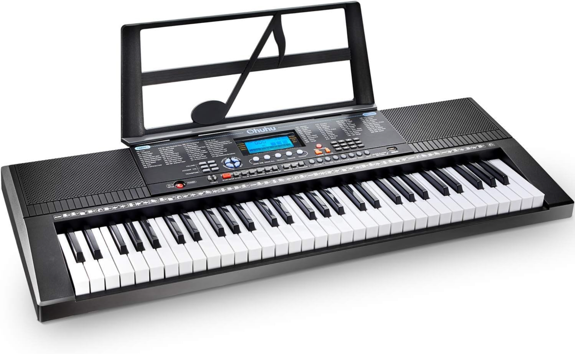 Electric Keyboard Piano 61-Key, Ohuhu Digital Piano Keyboard