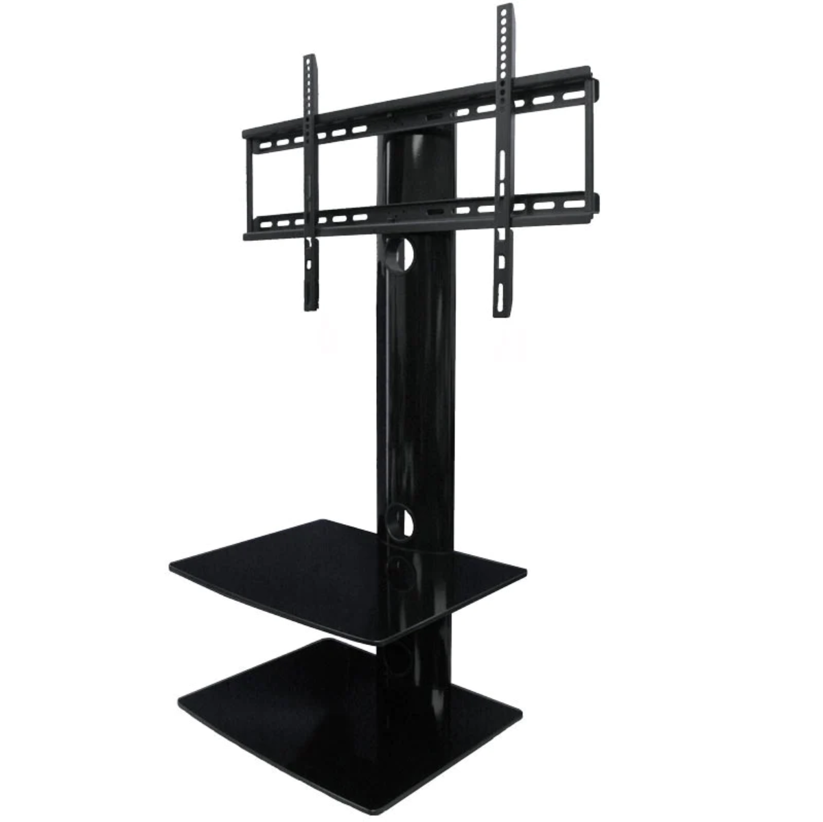 TygerClaw TV Stand with Dual AV Shelves for 32-65" TVs