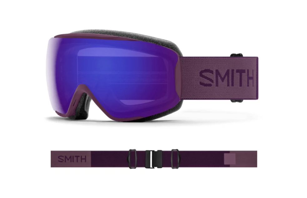 Smith Moment Snow Goggles - Amethyst Frame and ChromaPop Everyday Violet Mirror Lens