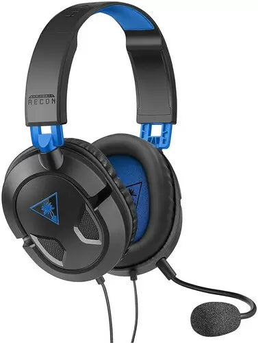 Turtle Beach - Recon 50P Gaming Headset, Black/Blue