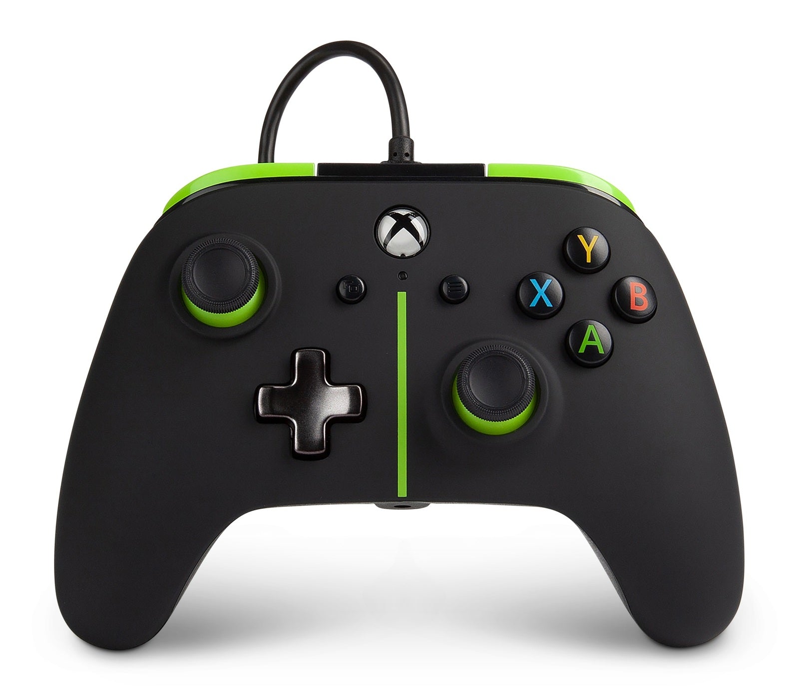 PowerA Enhanced Wired Controller for Xbox Series X|S - Green Stripe