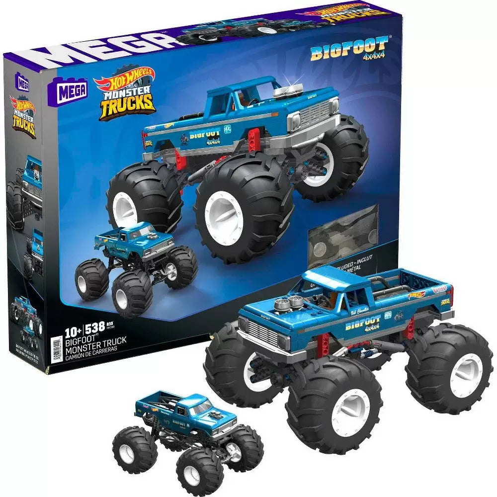 MEGA Hot Wheels Bigfoot Collectible Monster Truck Building Toy