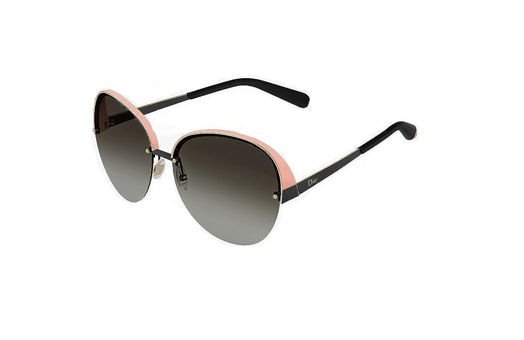 Christian Dior Round Sunglasses SUPERBE 003/HA 63, Matte Black