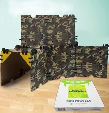 Cardboard Fort Building Kit for Kids