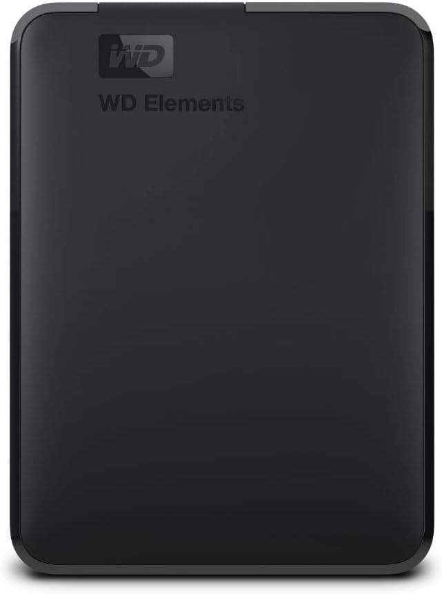WD Elements 2TB External USB 3.0 Portable Hard Drive - Black