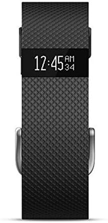 Fitbit Charge FB405 Heart Rate Activity Tracker Wristband (Black, Large)