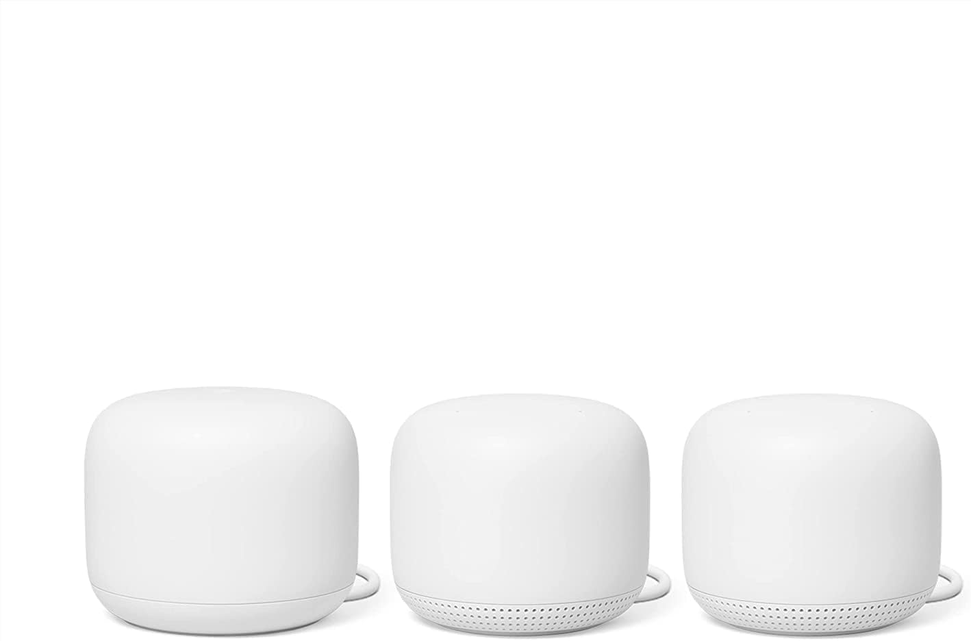 Google Nest WiFi Router 4-Pack (One Router & Three Extenders)
