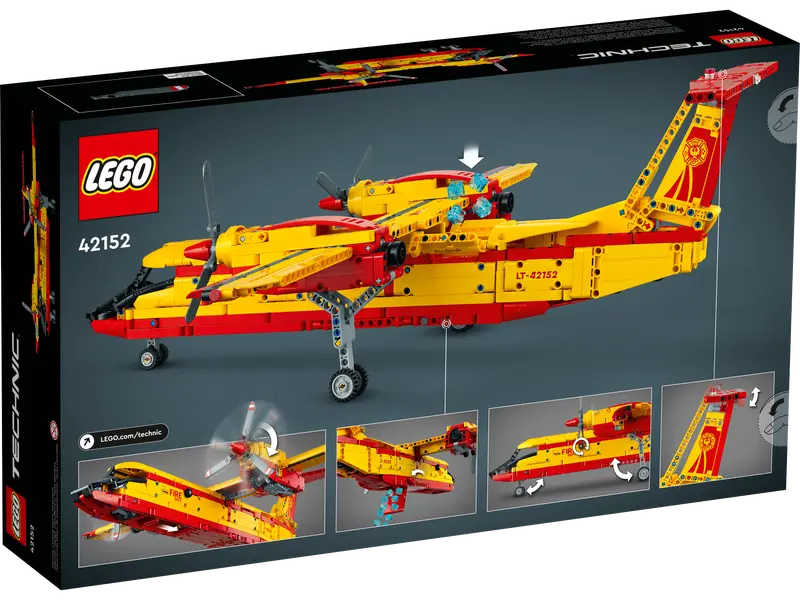 LEGO Technic Firefighter Aircraft (42152), 1134 Pieces