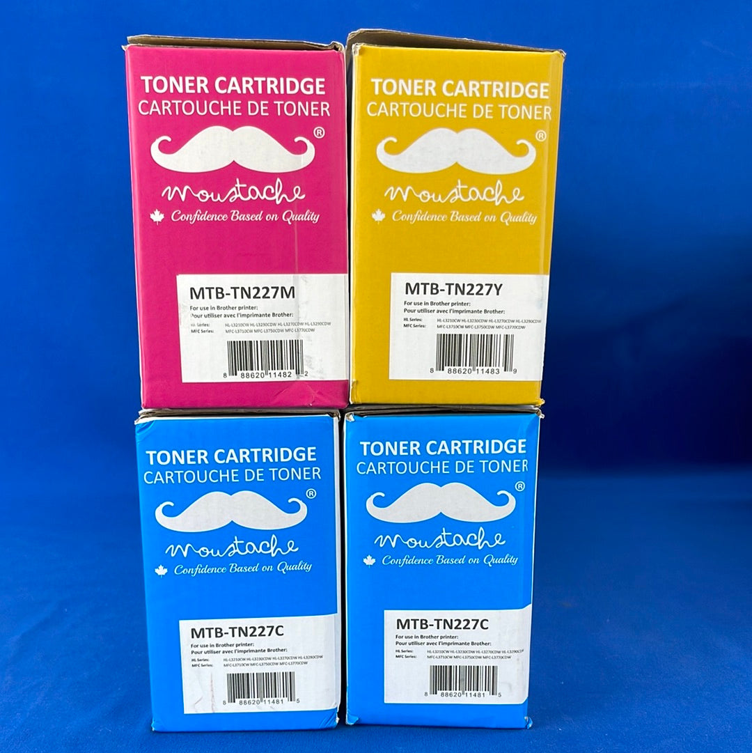 Moustache Toner Cartridge Bundle