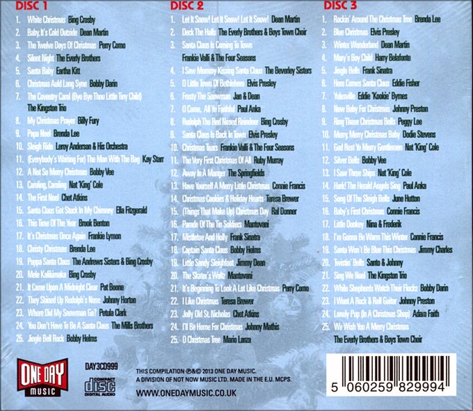 Merry Christmas: 75 Christmas Favourites (2013, CD)