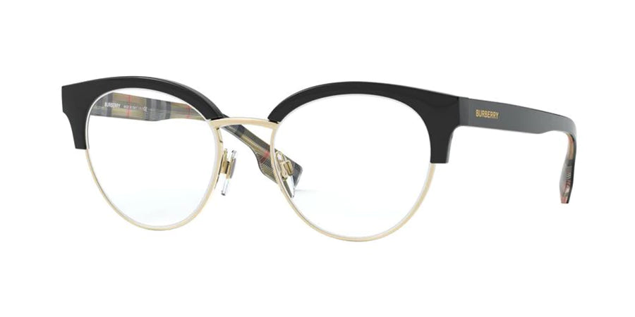 Burberry BE2316 3773 Birch Eyeglasses Frames - Black/Gold