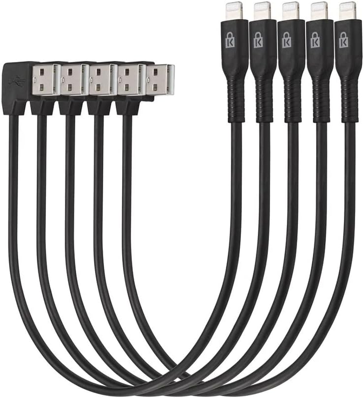  Kensington USB to Lightning Connector Cables for Charge and Sync Cabinet (5-Pack)