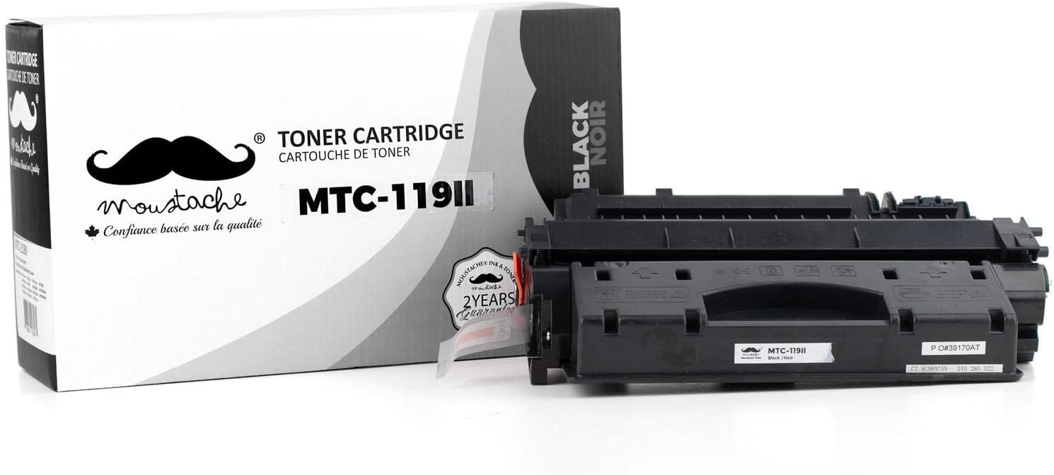 Canon 119 II Compatible Black Toner Cartridge - Moustache (1-Pack)