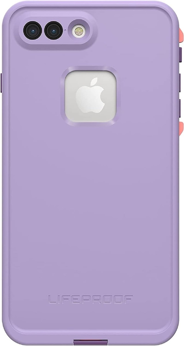 LIFEPROOF FRĒ SERIES Waterproof Case for iPhone 8 PLUS & 7 PLUS - Chakra (Rose/Fusion Coral/Royal Lilac)