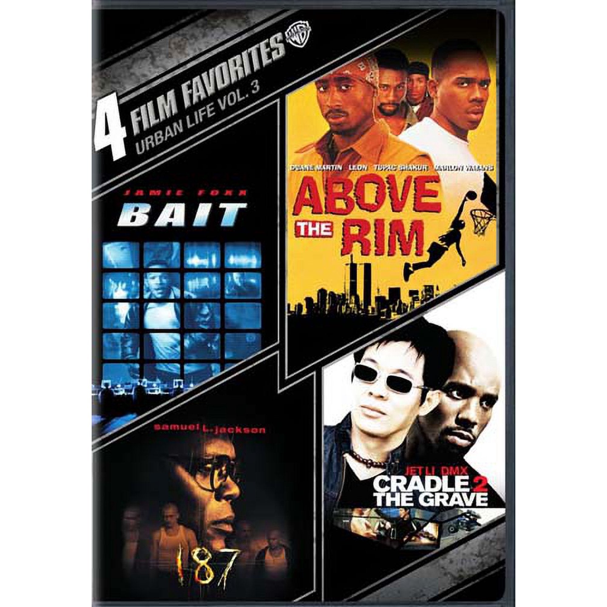 4 Film Favorites: Urban Life Volume 3 [DVD] -  Above the Rim / Bait / 187 / Cradle 2 the Grave [DVD]