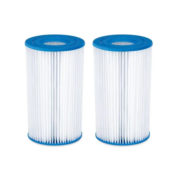 Summer Waves Type A/C Swimming Pool Pump Filter Cartridge - Pack of 2