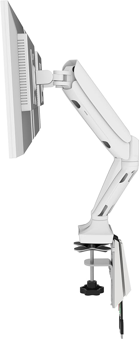 Bestar - Universel Dual Monitor Arm with Pistons in White