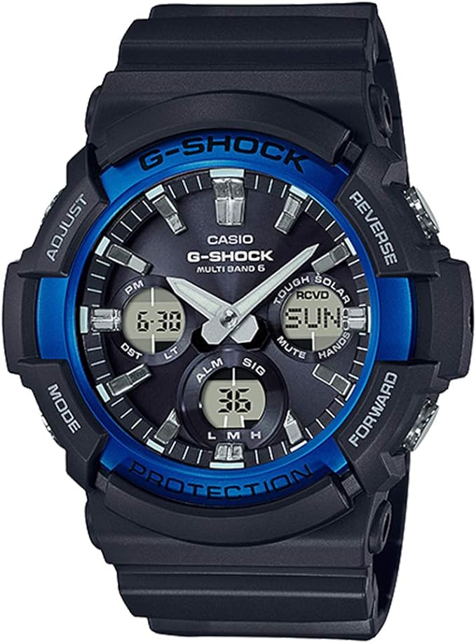 Casio G-Shock G-Shock GAW-100B-1A2 Digital & Analog, Multi-functional - Blue/Black