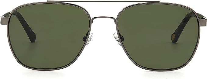 FOSSIL FOS 3111/G/S KJ1/QT Men's Sunglasses - Dark Ruthenium/Green