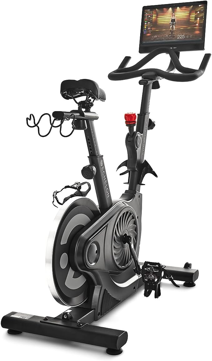 Echelon Connect EX-4s Spin Bike with 25.5 cm (10-in.) HD Touch-screen Monitor (Out of Box)