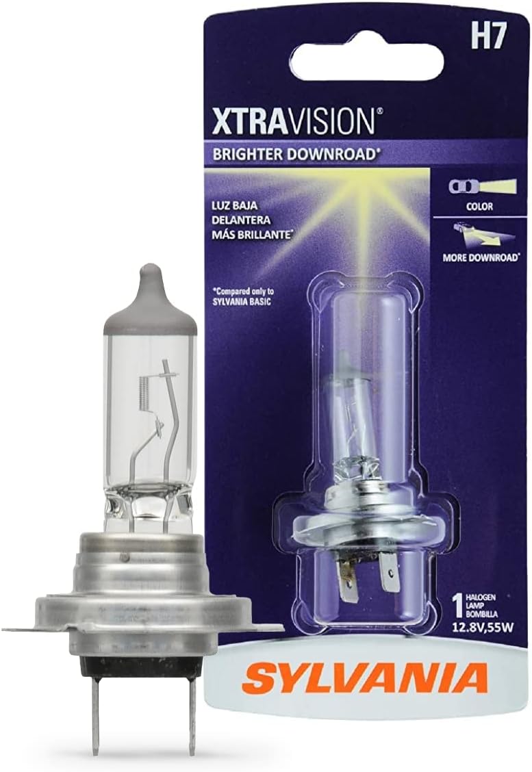 SYLVANIA H7 XtraVision Halogen Headlight Bulb (Contains 1 Bulb)