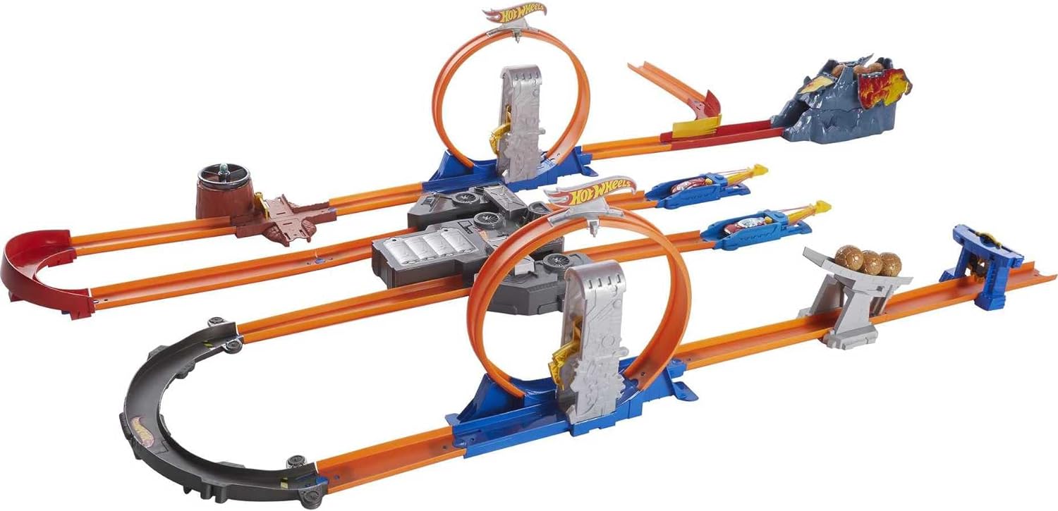 Hot Wheels Total Turbo Takeover Track Set