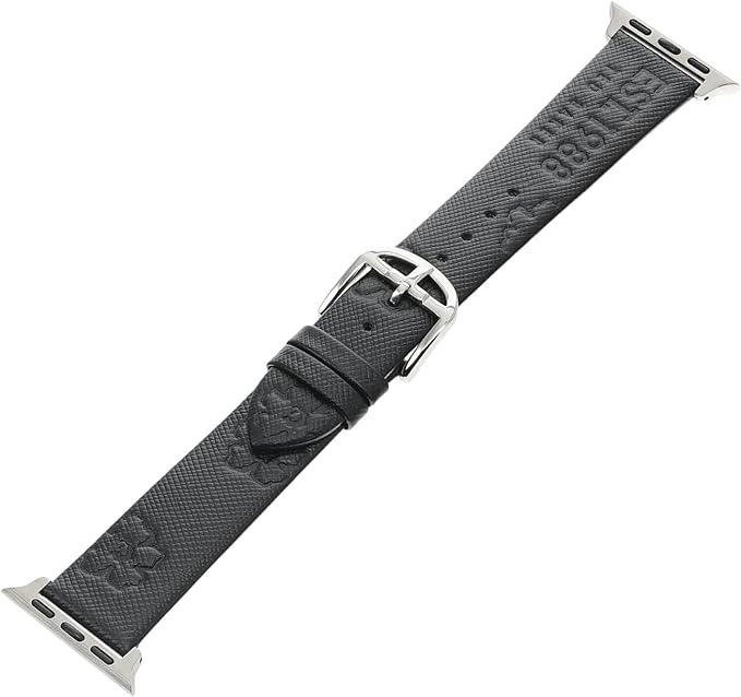 Ted Baker Magnolia Embossed Leather Apple Watch Strap (42mm/44mm)